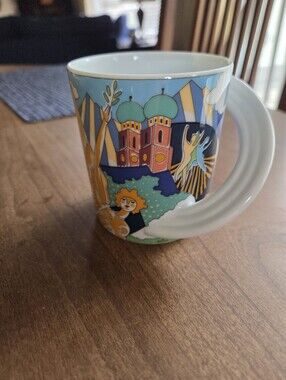 Rosenthal Studio Line "City Cup" Featuring Munich Skyline By Brigette Doege